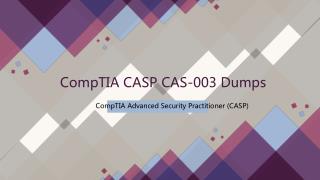 2018 CAS-003 CompTIA Real Dumps IT-Dumps