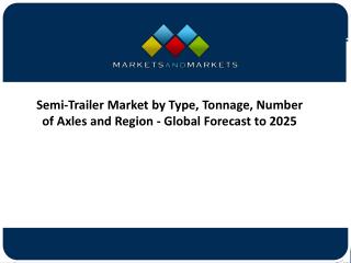 Semi-Trailer Market to Showcase Significant Growth in the Coming Years