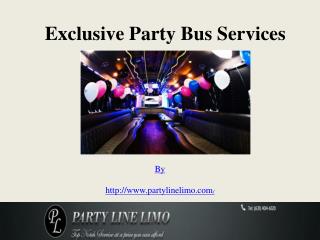 Exclusive Party Bus Services