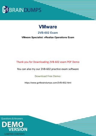 Go4biandumps Actual 2V0-602 Exam Questions For Guaranteed Success