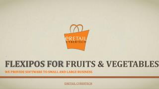 FlexiPos for Fruits & Vegetables