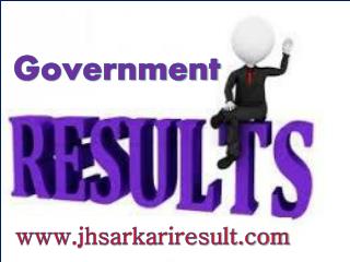 Latest Government Results