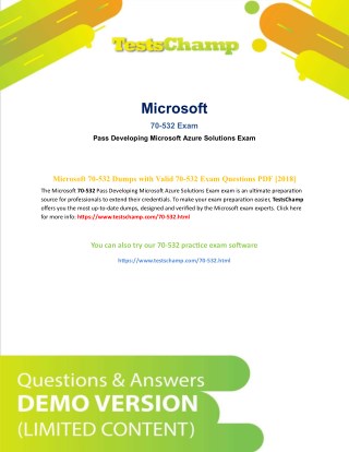 How To Prepare Microsoft 70-532 MCP Exam ?