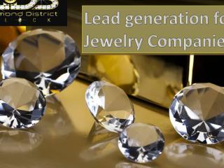 Lead generation for Jewelry Companies
