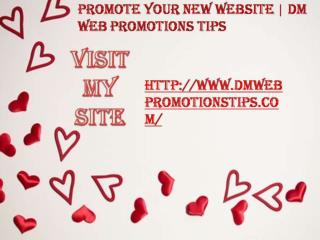 Promote Your New Website 2018