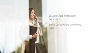 Legal Translation Services