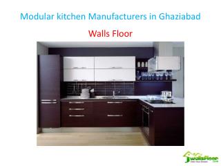 Modular kitchen Manufacturers in Ghaziabad