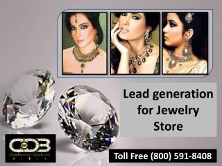 Lead generation for Jewelry Store