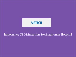 Disinfection Sterilization Singapore