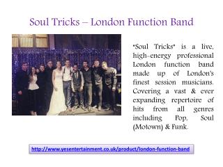 Soul Tricks â€“ London Function Band