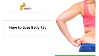 How to Lose Belly Fat