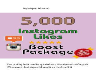 buy cheap instagram followers uk