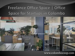 Freelance Office Space | Office Space for Startups in Colombo