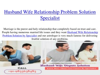 Love Marriage Problem Solution Expert