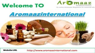 Aromaazinternational.com is One of the best Online Store for Organic Essential Oils