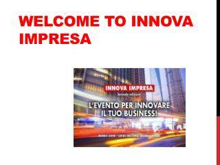 Innova Impresa Innovazione | Innova Impresa Evento