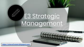 CIMA E3 Exam Real Questions - E3 Braindumps Dumps4download.com