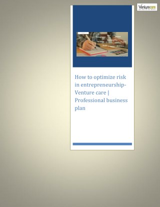 New Business Plan | Write a Business Plan for Startup