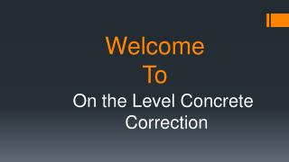 First Class Concrete Lifting Company In Edmonton
