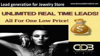 Lead generation for Jewelry Store