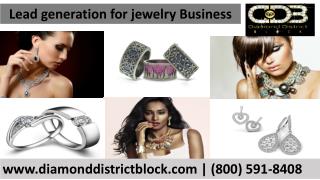 Lead generation for Jewelry Brands