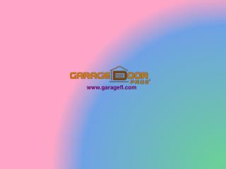 Garage Door Repair Pembroke Pines, Davie Garage Door Repair Services - www.garagefl.com