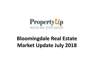 Bloomingdale Real Estate Market Update July 2018