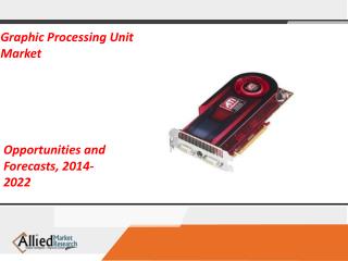 Graphic Processing Unit (GPU) Market Growth Analysis, Share, Demand by Regions, Types and Analysis of Key Players- Resea