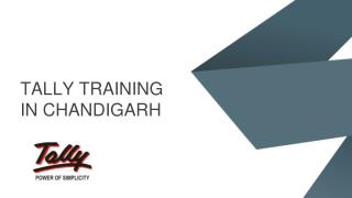 Tally training in Chandigarh