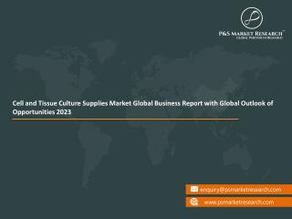 Cell and Tissue Culture Supplies Market Growing with Biopharmaceuticals and Artificial Organs