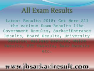 All Exam Results