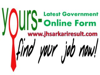 Latest Government Online Form