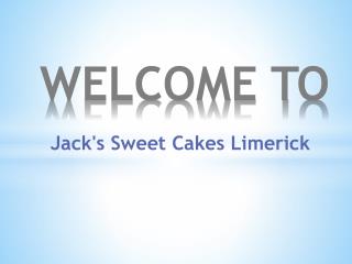 Get The No.1 Cake Shop in Limerick