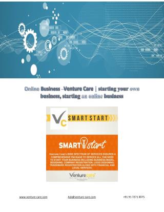Online Business â€“Venture Care | starting your own business, starting an online business