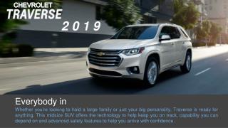 Check out whatâ€™s New In 2019 Chevrolet Traverse with Westside Chevrolet