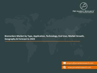 Biomarkers Market Worldwide Industry Analysis and New Market Opportunities Explored