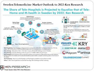 Telemedicine Market Europe, Sweden Telehealth Market-Ken Research