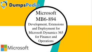 MB6-894 Exam Dumps