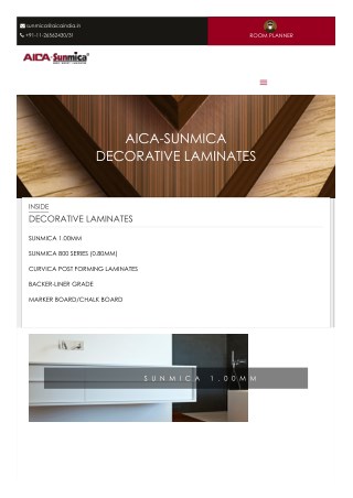 Decorative Laminates Sheets - Aica Sunmica