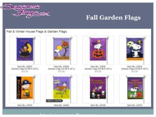 Fall Flags at seasonsflags.com