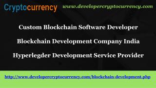 Hyperlegder Development Service Provider - Blockchain Development Company India | Custom Blockchain Software Developer