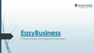 EasyBusiness Software â€“ Manage Sales, Purchase, Accounts with GST