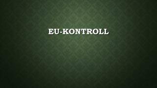 EU-kontroll