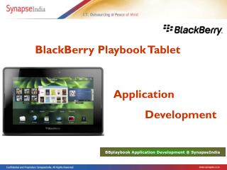 Blackberry Playbook Application Development