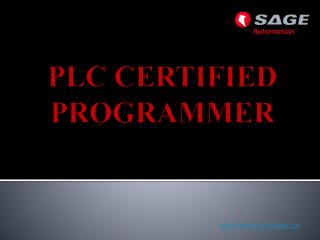 PLC Course |Best PLC Automation Training Institute in Thane Mumbai|Sage Automation