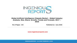 2025 Artificial Intelligence Chipsets Global Market Outlook & Market Forecast Study - IngeniousReports