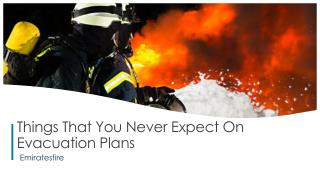 Things That You Never Expect On Evacuation Plans
