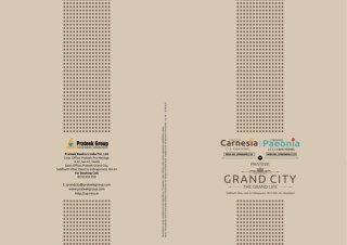E Brochure of Prateek Grand City