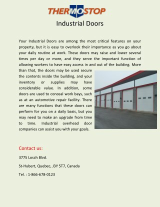 Industrial Doors