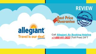 Allegiant Air Phone Number 1-888-441-3622 Call (Toll Free)